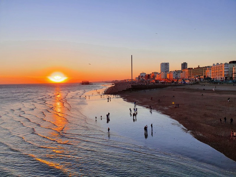 Brighton coast